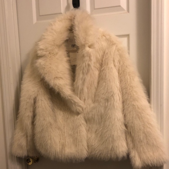 a new day Other - A New Day Cream Teddy Jacket